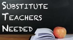 Now Hiring for SUBSTITUTE Teachers