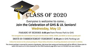 LIVE STREAM LINK FOR GLN & USL GRADUATION