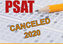 PSAT Cancelled