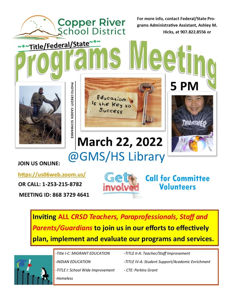 3.22.22 Programs Meeting