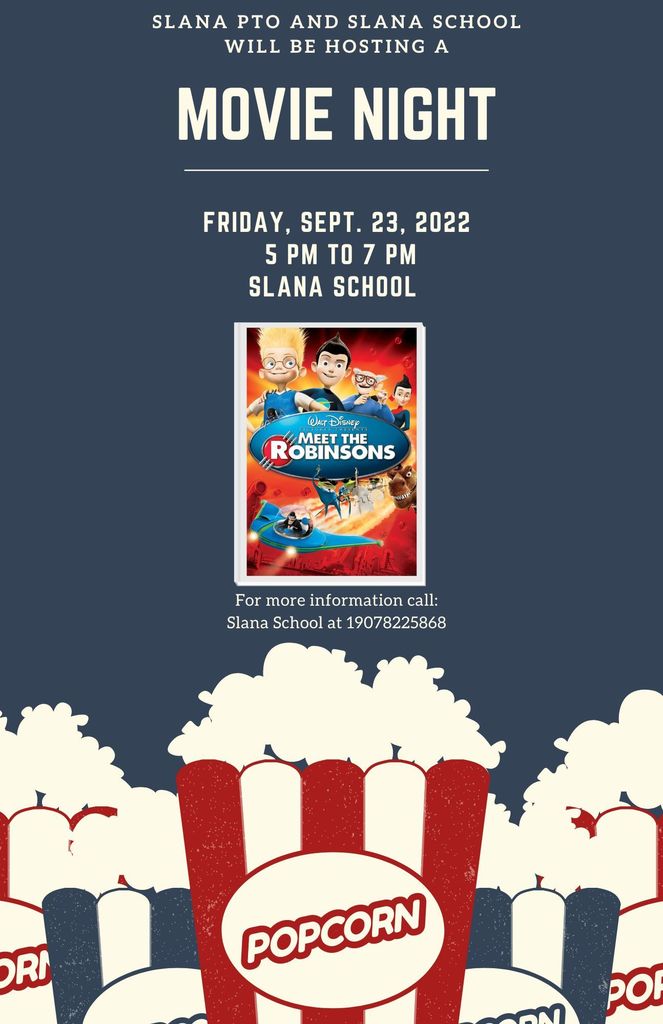 Slana School's Movie Night
